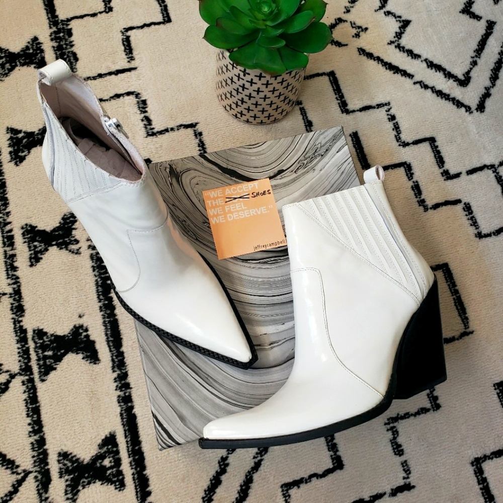 Jeffrey Campbell- Homage Booties- NIB (Never Worn!)